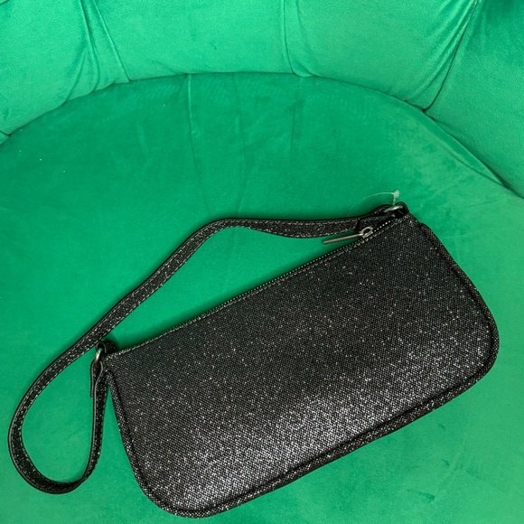 Skinny Dip. Rhinestone Smiley Face Shoulder Bag.  NWOT - Picture 4 of 4